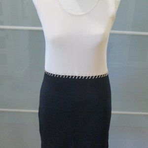 Avon Celli Tank Color Block Whipstitch Detail